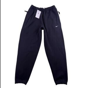 NWT Nike black sweatpants, loose fit straight leg regular length